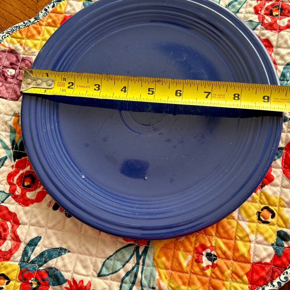 Fiestaware beautiful plate